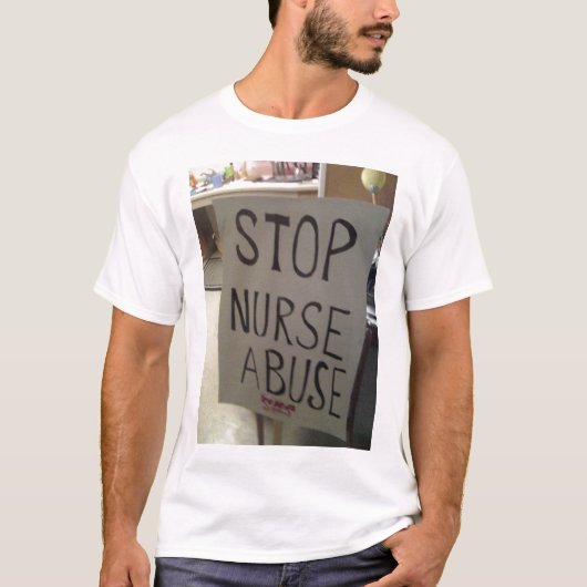 Stoppen met zuster Abuse T-Shirt (Voorkant)