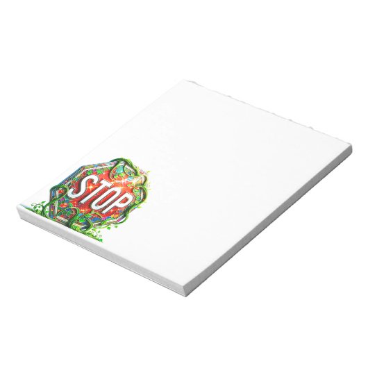 Stoppen Notitieblok (Linkerzijde)