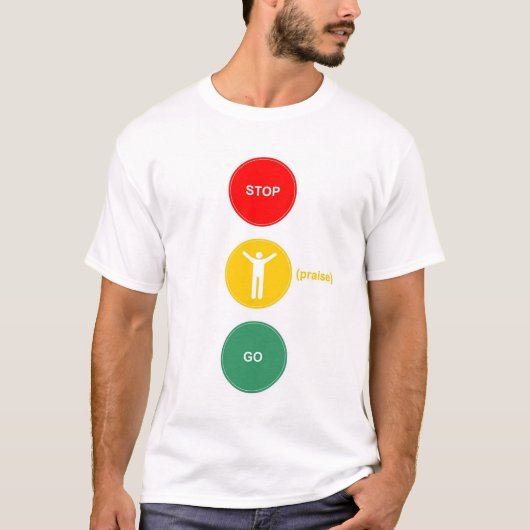 Stoppen - Opheffen - Go T-shirt (Voorkant)