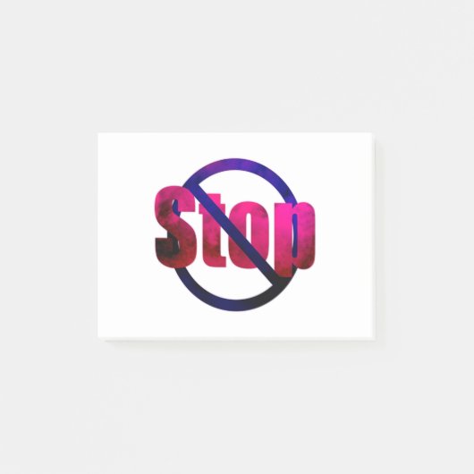 Stoppen Post-it® Notes (Voorkant)