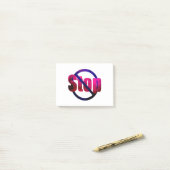 Stoppen Post-it® Notes (Op bureau)