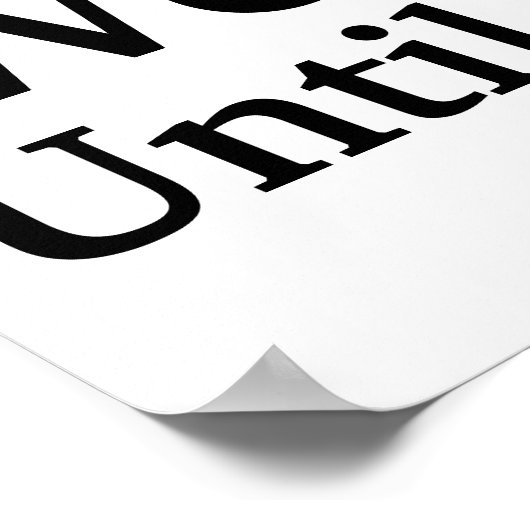 Stoppen Poster (Hoek)