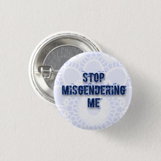 Stoppen Ronde Button 3,2 Cm (Voorkant /achterkant)