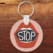 Stoppen Sleutelhanger (Voorkant)