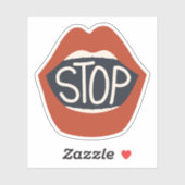 Stoppen Sticker (Vel)