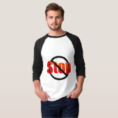 Stoppen T-shirt (Voorkant volledig)