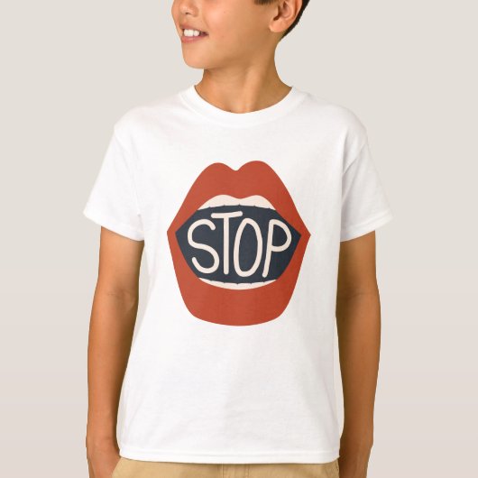 Stoppen T-shirt (Voorkant)