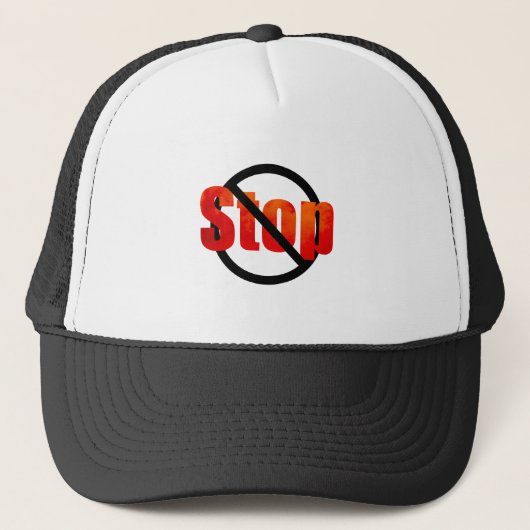 Stoppen Trucker Pet (Voorkant)
