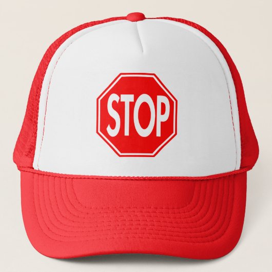 Stoppen Trucker Pet (Voorkant)