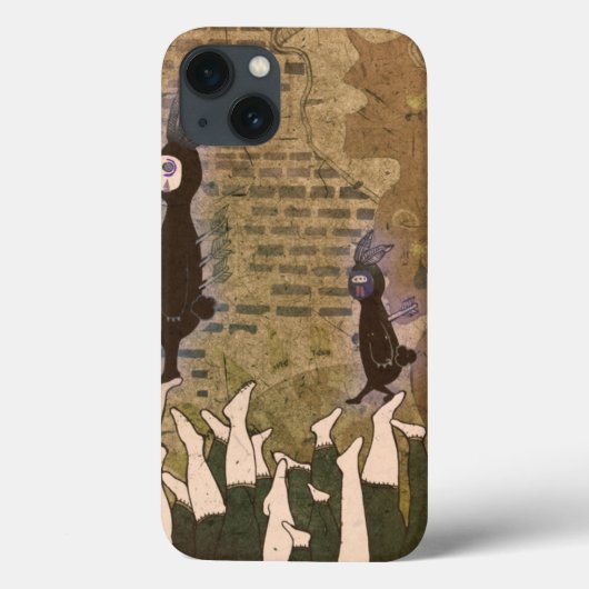 Stopping the voetballer 2012 Case-Mate iPhone case (Achterkant)