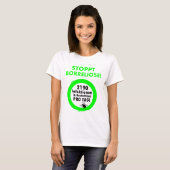 Stoppt Borreliose T-shirt (Voorkant volledig)