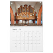 Stops Along the Way - Pipe Organ kalender (Feb 2027)