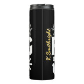 Stopte met boeren om hier te zijn thermosbeker (Achterkant)