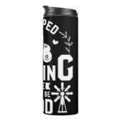 Stopte met boeren om hier te zijn thermosbeker (Geroteerd rechts)