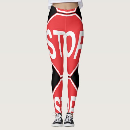 stopteken leggings (Voorkant)