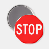stopteken magneet (Voorkant / Achterkant)