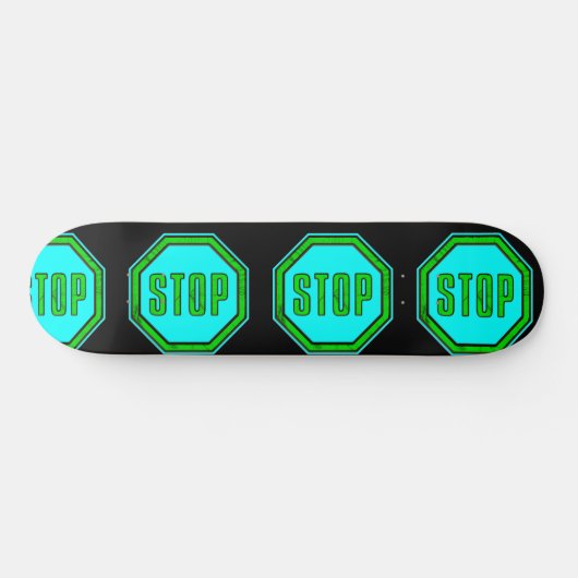 Stopteken Persoonlijk Skateboard (Horizontaal)