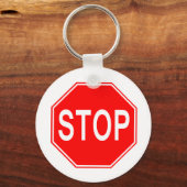 Stopteken - Sleutelhanger (Voorkant)