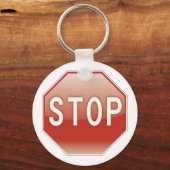 Stopteken Sleutelhanger (Voorkant)