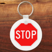  stopteken sleutelhanger (Voorkant)
