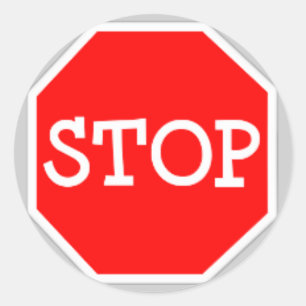 Stopteken Stickers
