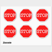 Stopteken Stickers (Vel)