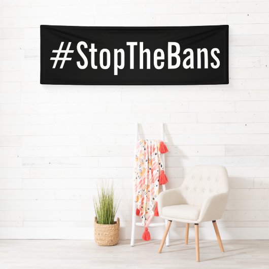 #StopTheBans Pro-Choice March Spandoek (Insitu)