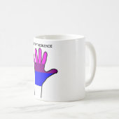 stopthésilence bi koffiemok (Voorkant rechts)