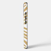 Stopverf Neutraal Zebrakleur Case-Mate iPhone Case (Achterkant / Links)