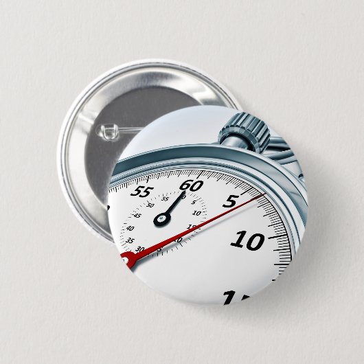 stopwatch ronde button 5,7 cm (Voorkant /achterkant)
