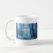 Stopzetting door de Bossen door: Robert Frost Koffiemok (Links)