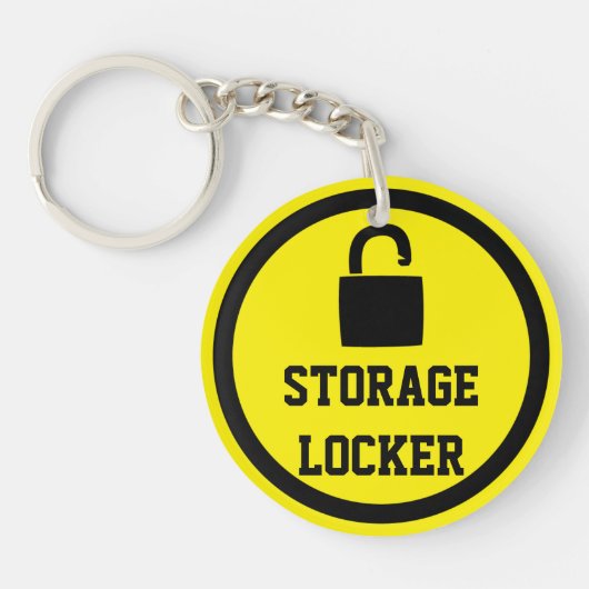 Storage Space Locker Sleutelhanger (Voorkant)