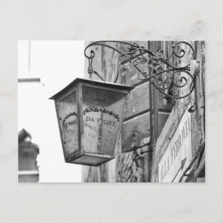Store Lamp, Venice, Italy Briefkaart