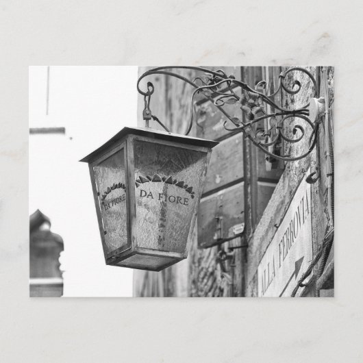 Store Lamp, Venice, Italy Briefkaart (Voorkant)