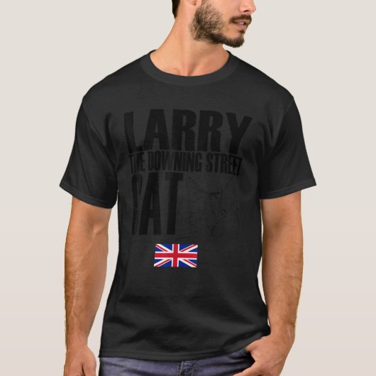 Storecastle Larry the Downing Street Cat UK T-shirt (Voorkant)