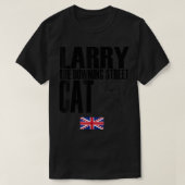 Storecastle Larry the Downing Street Cat UK T-shirt (Design voorkant)