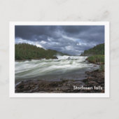 Storfosen-herfsten Briefkaart (Voorkant)