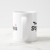 Storiers - Witte Mok met zwarte Logo (Achterkant)