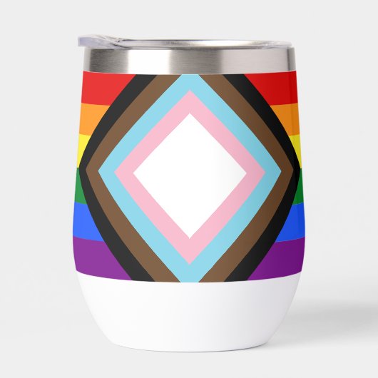 Stories Matter Gay Pride Intersection Rainbow Flag (Rechts)