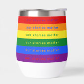 Stories Matter Gay Pride Intersection Rainbow Flag (Links)
