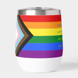 Stories Matter Gay Pride Intersection Rainbow Flag