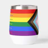 Stories Matter Gay Pride Intersection Rainbow Flag (Achterkant)