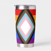 Stories Matter Gay Pride Intersection Rainbow Flag Geïsoleerde Drinkbeker (Rechts)