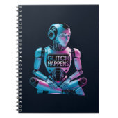 ❤️STORING GAAT MIS! Grappige Ai-chatbot-companion- Notitieboek (Voorkant)