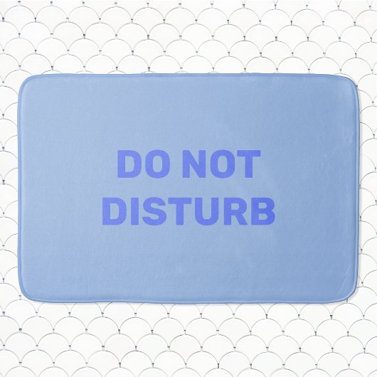 Storing Trendy Pastel Blue badmat niet