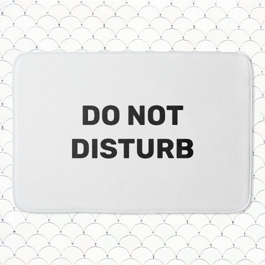 Storing Trendy zwart-wit badmat niet