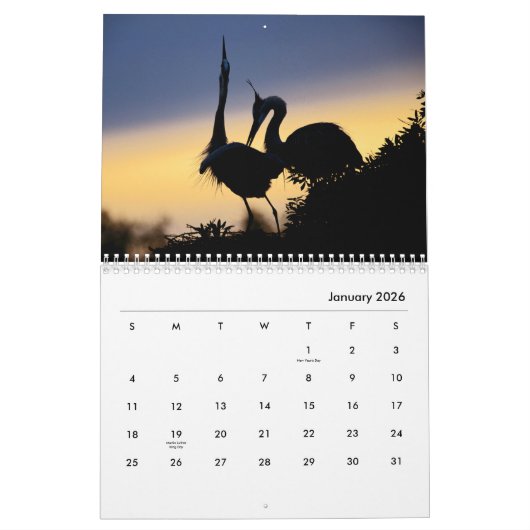 Storingen Wall Agenda Kalender (Jan 2026)