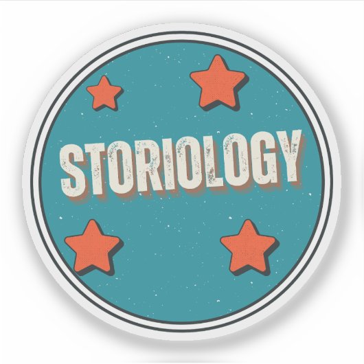 storiologie sticker (Voorkant)