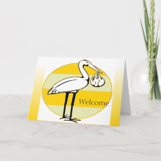 Stork Aankondiging (Voorkant)
