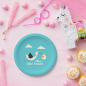 Stork Arrival Papieren Bordje (Feest)